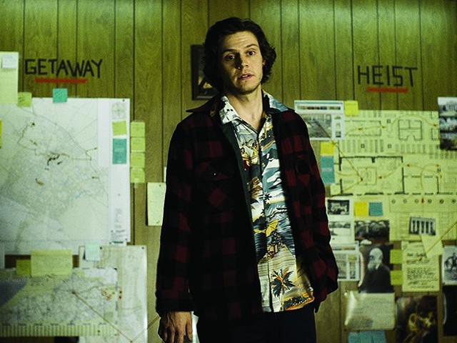 Evan Peters plays one of the inept book thieves in American Animals.
