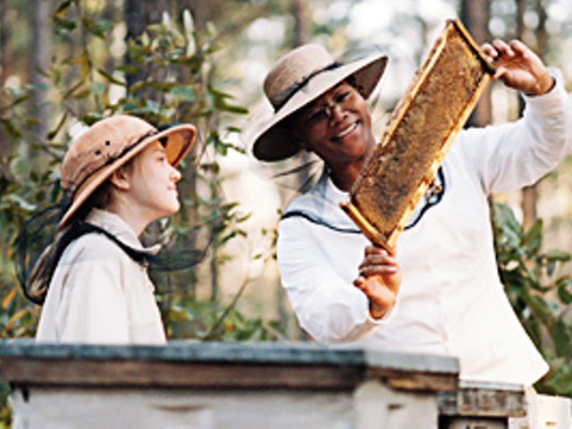Bee movie: Dakota Fanning and Queen Latifah in The Secret Life of Bees.