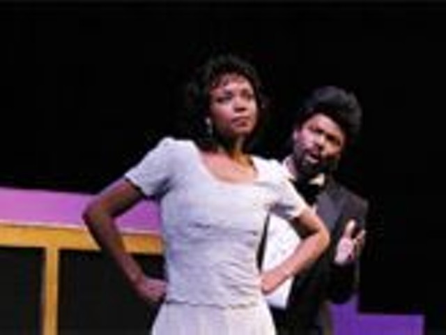 R&Believe it: Malkia Stampley (left) and Jahi Kearse (right) in Dreamgirls 