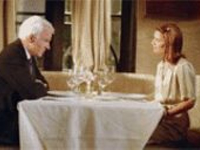 Mystery man: Steve Martin (left, with Claire Danes) creates a character who's too much of a cipher to be compelling.