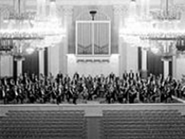 Look how sad the St. Petersburg Philharmonic 
    Orchestra is playing to an empty house. You better 
    show up on Friday so they're not so glum.