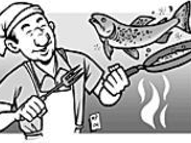 Catch 'em and eat 'em at the Tilles Park Trout Fishing and Breakfast Kick-Off