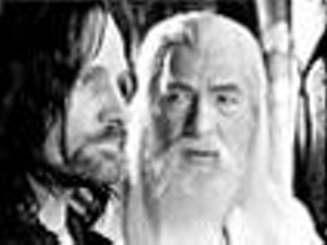 Triumphant Return: Viggo Mortensen (left) and Ian McKellan complete Tolkien's trilogy