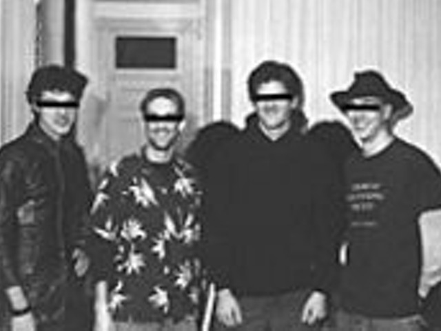 Western Robot (left to right): Chris Deckard, Andrew Pryor, Desmond Davis, Ryan Geddes
