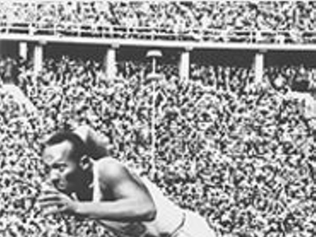 Jesse Owens made a mockery of Hitler's racist theories of the white master race at the 1936 Games.