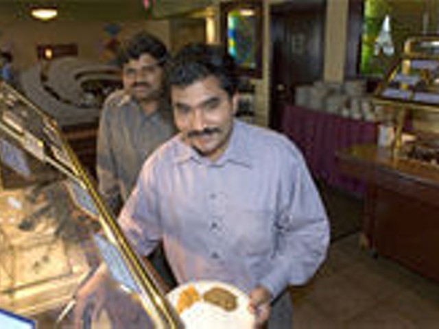 Owners Sanseev Reddy Guduru (left) and Niranjan Reddy Seelam (right) take diners on a tour of India from north to south.