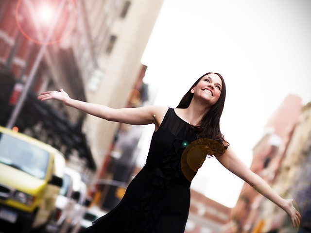 Sutton Foster: Bringing some sunshine to the Sheldon.