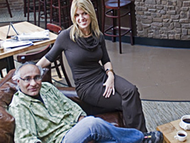 Sweet escape: Dr. Gurpreet Padda and Ami M. Grimes, owners of Cafe Ventana.