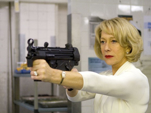 Helen Mirren will cut you, and other awesome old-people things, in Red