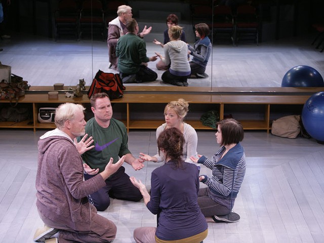 An incomplete transformation: The cast of the Rep's Circle Mirror Transformation.
