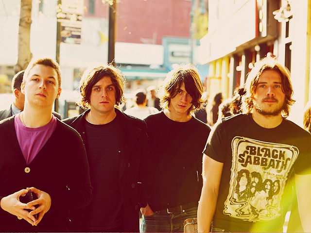 Arctic Monkeys: Stop making the eyes at me.