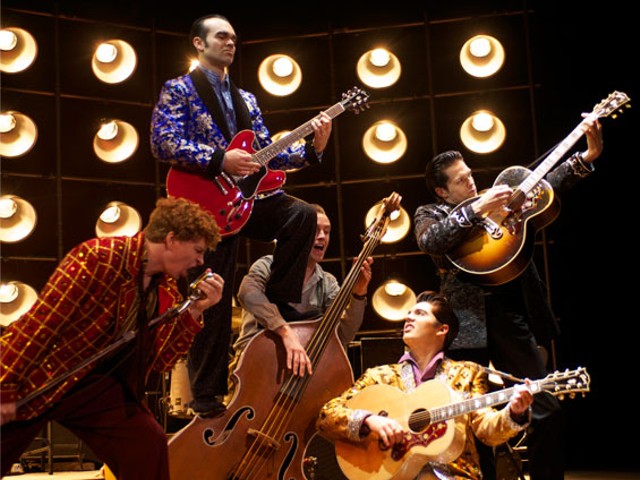 Million Dollar Quartet is a fine romp through a magical night &mdash; when the music's playing, that is.