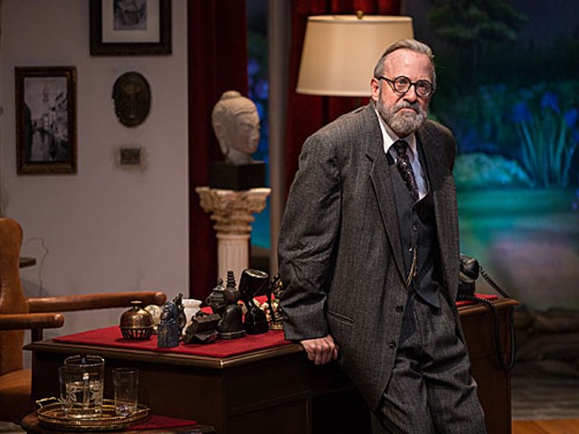 Barry Mulholland as Sigmund Freud in the Rep's Studio Theatre's Freud's Last Session.
