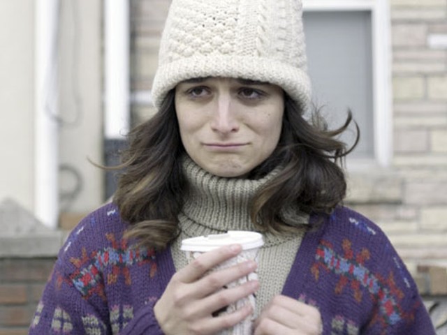 Jenny Slate says the A-word in Obvious Child.