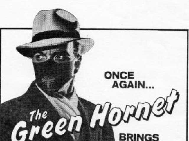 The original Green Hornet fought crime, not pollutants.