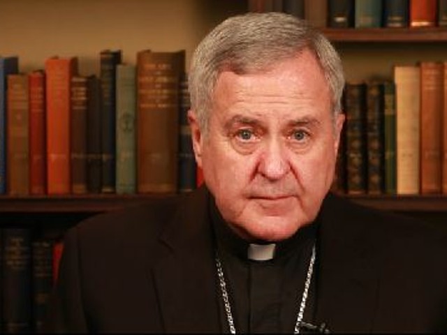 Archbishop Carlson just "misunderstood" that kiddie rape question.