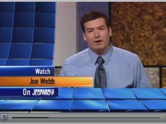 St. Louis' Joe Webb (a.k.a. "Dr. Wizard") Appears on Jeopardy Today