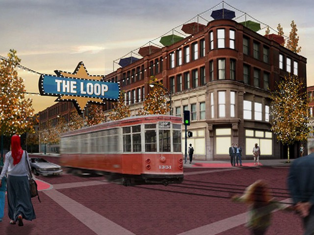This is what the Loop Trolley should look like when it opens in 2016.