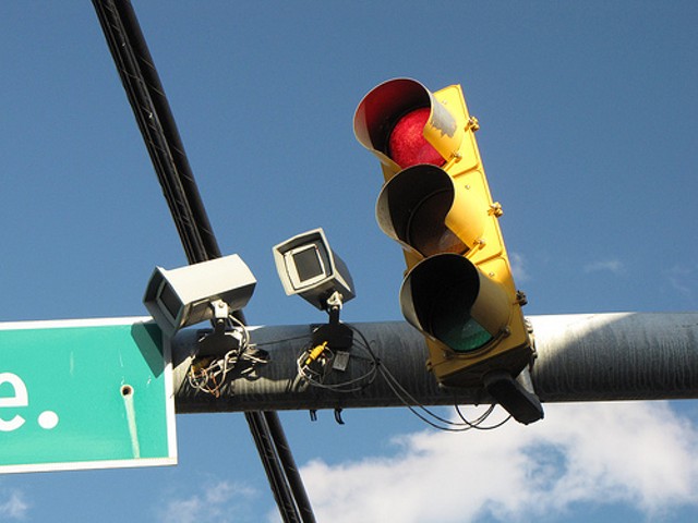 Don't like stopping at red lights? Please don't drive, says St. Louis' city counselor.