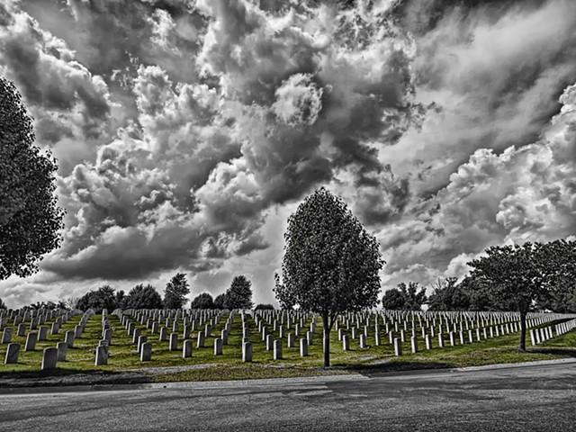 RFT Flickr Pool Photo of the Day: Clouds of Doom Over Jefferson Barracks Cemetery