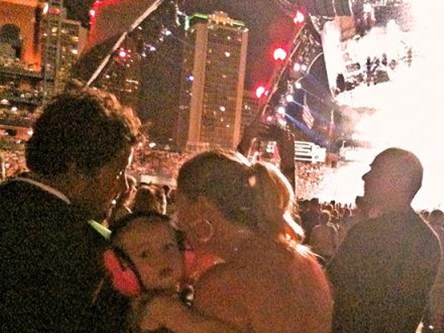 Caption This! Baby at U2 Concert