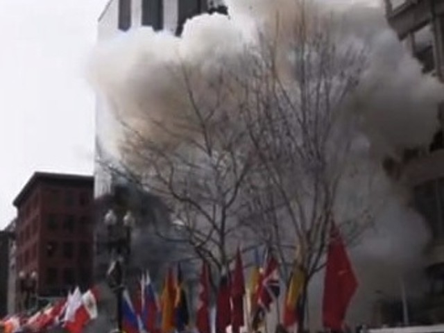 Footage from the explosion yesterday.