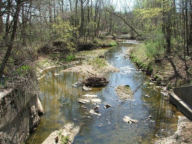 Peruque Creek running through Warren and St. Charles counties is an example of an "unclassified" waterway.