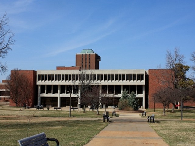 The University Libraries on UMSL's campus.