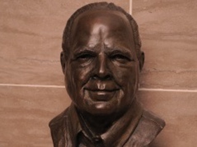 Rush Limbaugh bust.