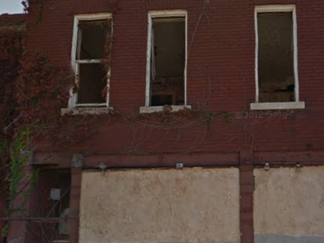 Vacant building, north St. Louis.