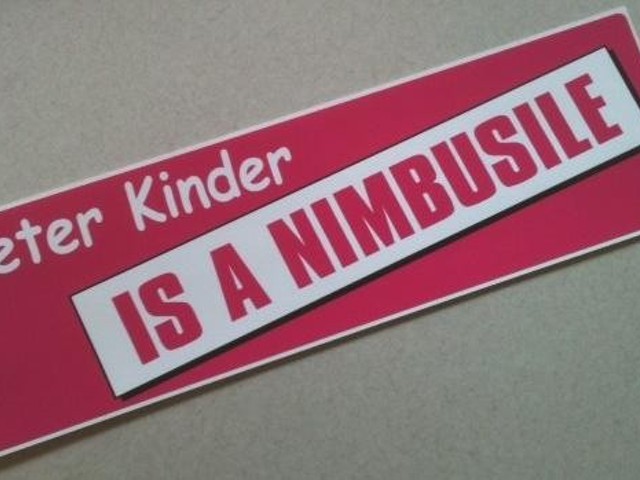 Want this bad boy on your rear bumper? Provide us with the most creative answer to the question below and it's yours!