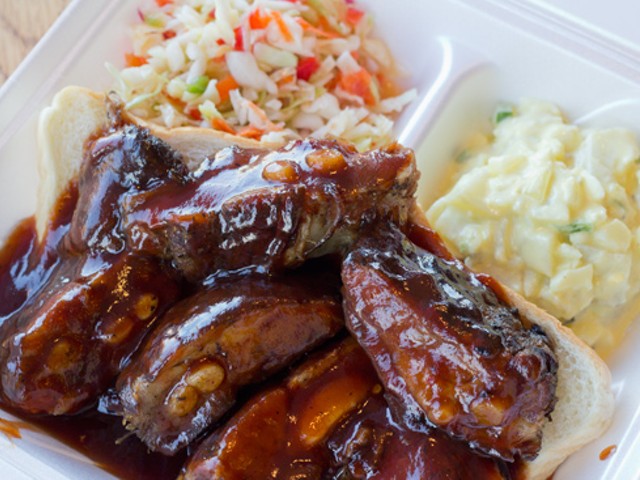 You, too, could be swimming in sauce this weekend at St. Charles Community College's Rhythm & Ribs event.