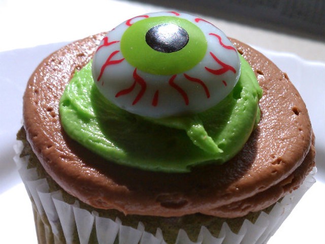 Guess Where I'm Getting Eyeballed By This Cupcake and Win $20 to Haveli Indian Restaurant [Updated]!