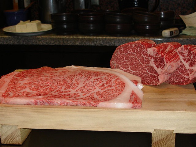 True Kobe beef. (We think.)