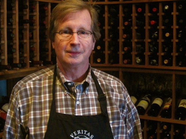 Today's wine man: David Stitt, proprietor of Veritas Gateway to Food and Wine in Chesterfield.