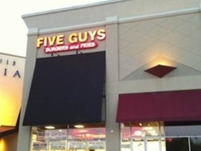 Five Guys Burgers and Fries is making a strong push for the finals.