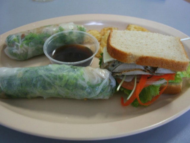 Guess Where I'm Eating these Spring Rolls and Sammy and Win Cardinals Tickets! [Updated With Winner!]