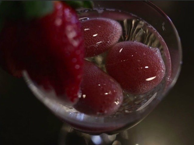 Executive chef Will Pelly's Valentine's Day cocktail. | Charles Thomas