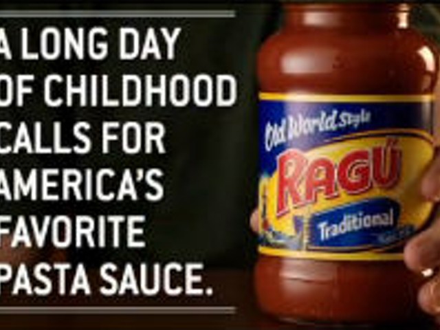 Does one of Gut Check's slogans more accurately capture the spirit of Rag&ugrave;'s commercial?