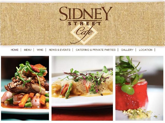 Blog Opinionated About Dining Gives Kudos to Sidney Street Café