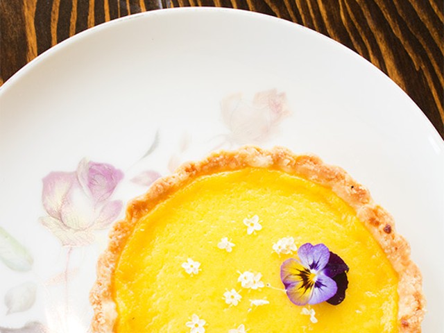 Red Fox Baking's lemon tart. | Photos by Mabel Suen