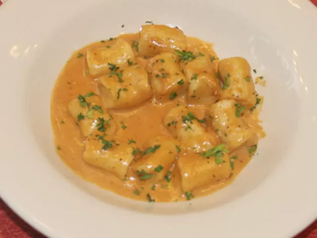 &nbsp;&nbsp;&nbsp;&nbsp;&nbsp;&nbsp;&nbsp;Gnocchi at Mangia Italiano. | Tara Mahadevan