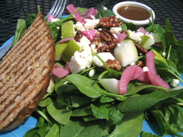 The Grounds salad from Foundation Grounds.
