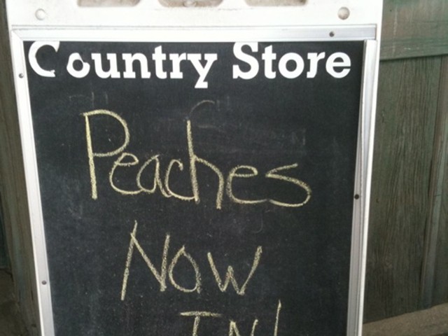 The Peaches! They're Early!