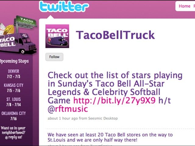 Taco Bell Truck Coming to St. Louis July 8 through 14