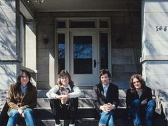 Big Star; Andy Hummel is on the far left, Alex Chilton is on the far right