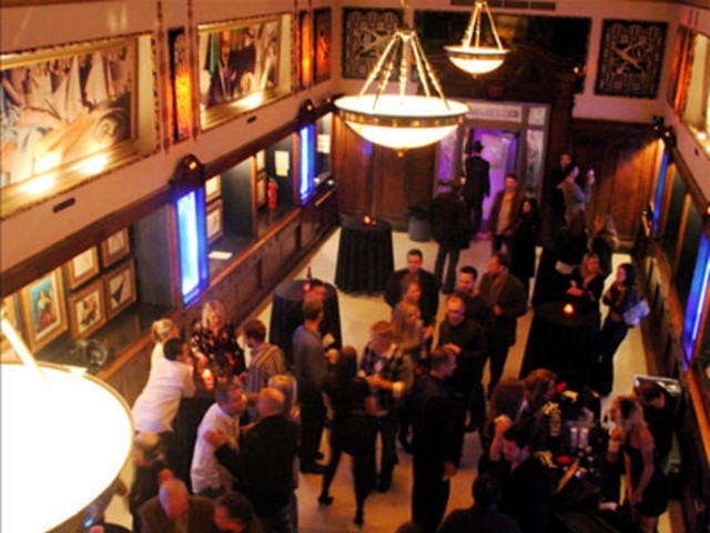 The Thaxton Speakeasy's main floor during its April 2008 opening