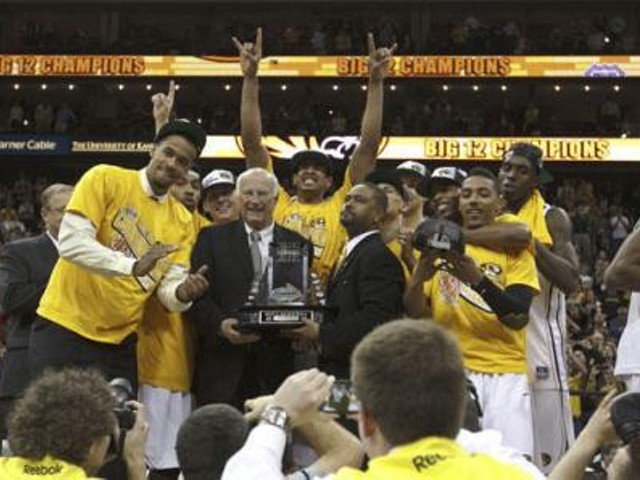 Despite being the subject of an atrocious "anthem" song, Mizzou managed to snag the Big 12 tournament title.