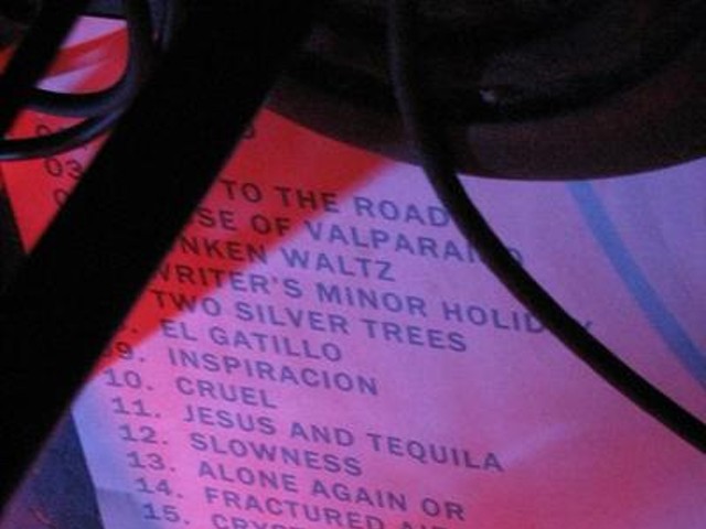 Setlist + Photos + Review: Calexico and the Acorn at Blueberry Hill's Duck Room, Sunday, November 9