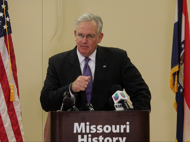Missouri Governor Jay Nixon.